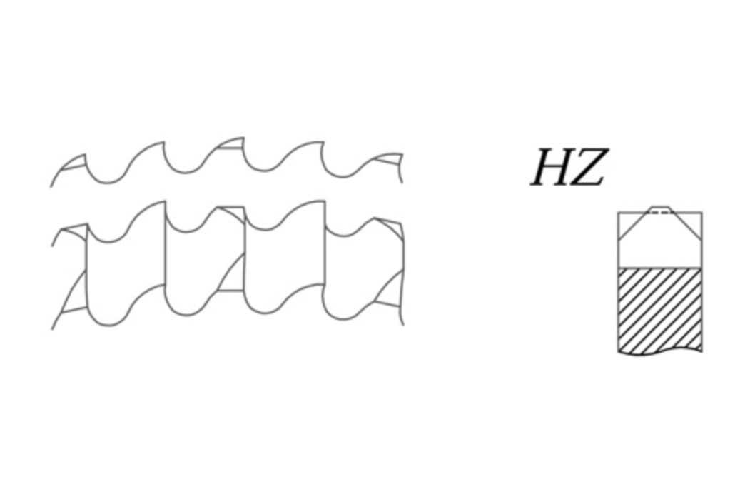 مدل دندانه HZ (T8) 